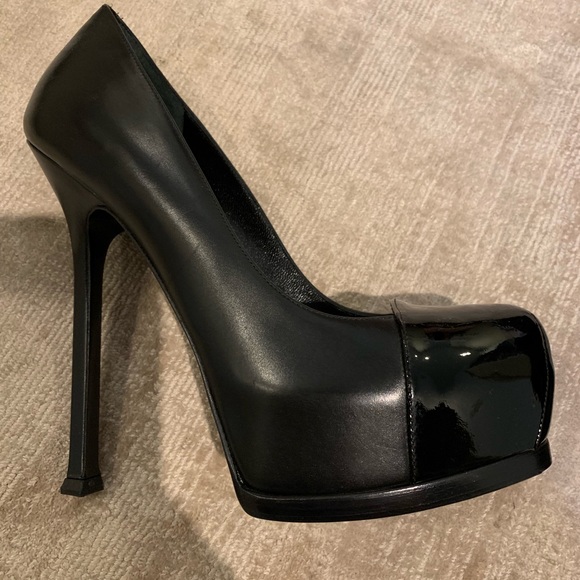 YSL Black Pumps Brand New - Picture 3 of 4